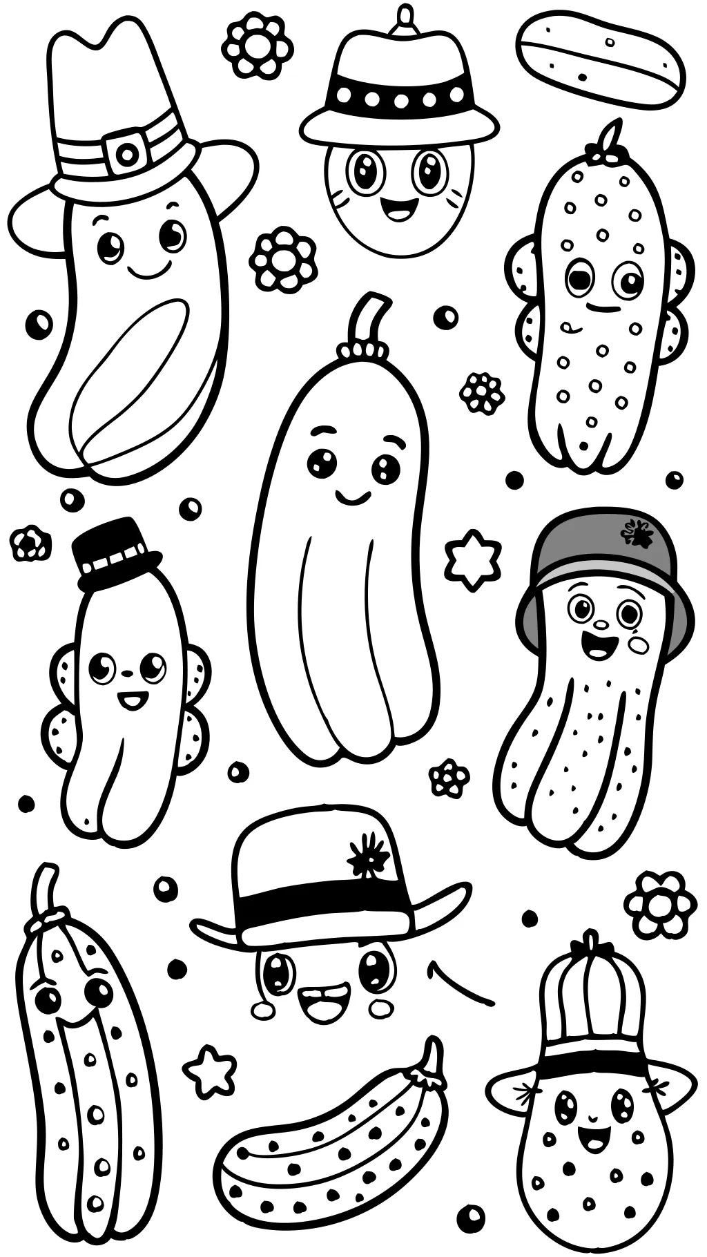 coloring pages pickle